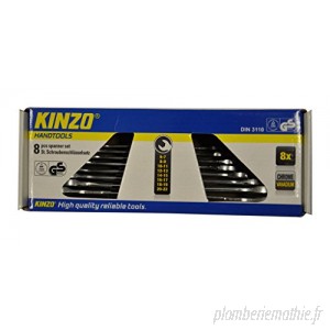 Kinzo 71960 Ensemble de 8 Clés 6-22 mm B007QHQW9I